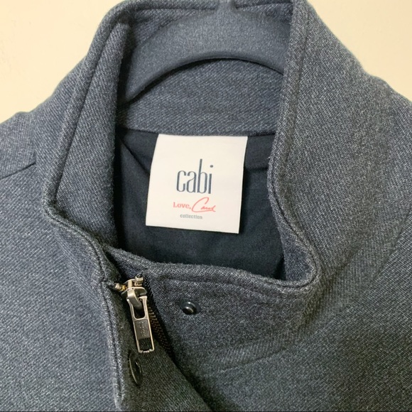 Cabi #3184 Love Carol Collection grey jacket L - Picture 3 of 11